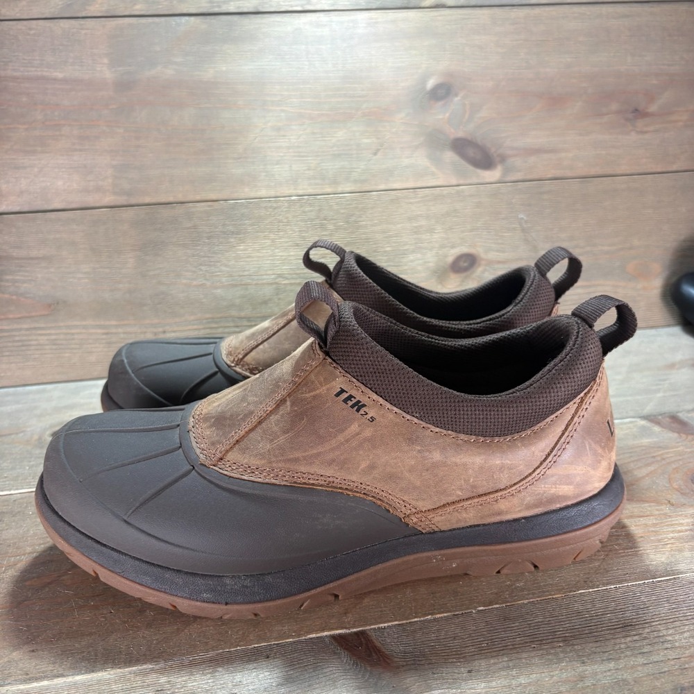 LL Bean Storm Chaser Womens size 8 shoes Brown Tek 2.5 Waterproof duck boots